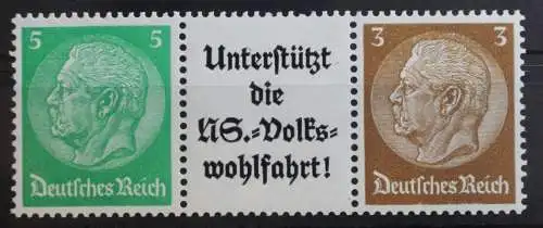 Deutsches Reich Zd W74 postfrisch Zusammendrucke #RN457