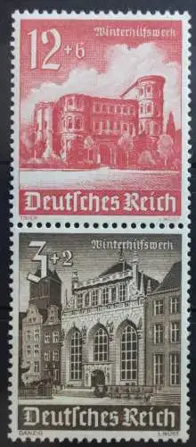 Deutsches Reich Zd S266 postfrisch Zusammendrucke #RN599