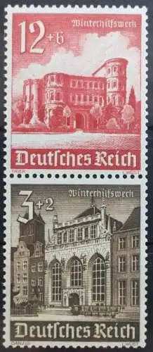 Deutsches Reich Zd S266 postfrisch Zusammendrucke #RN597