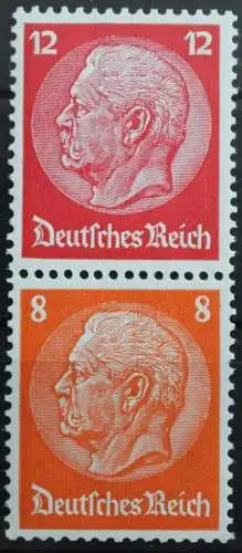 Deutsches Reich Zd S110 postfrisch Zusammendrucke #RK105