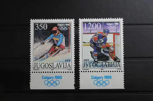 Jugoslawien 2264-2265 postfrisch Olympische Winterspiele #RK479