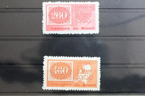 Brasilien 1007-1008 postfrisch 100 Jahre Briefmarken #RL219