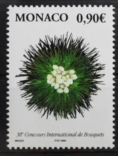 Monaco 2726 postfrisch Blumen #RQ227