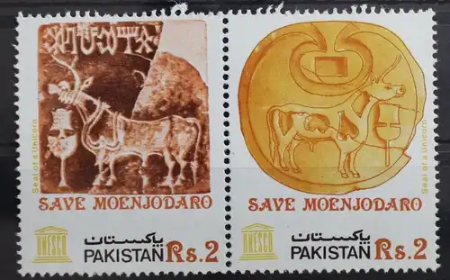 Pakistan 645-646 postfrisch Unesco #RQ295