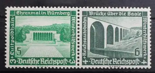 Deutsches Reich Zd W119 postfrisch Zusammendrucke #RL507