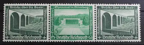 Deutsches Reich Zd W122 postfrisch Zusammendrucke #RL554