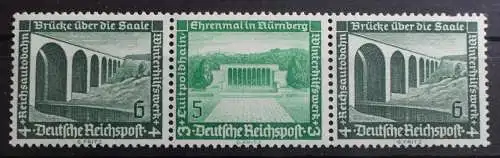 Deutsches Reich Zd W122 postfrisch Zusammendrucke #RL554