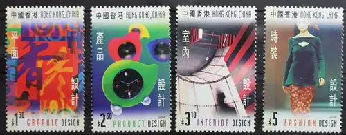 Hongkong 853-856 postfrisch Design #RQ196