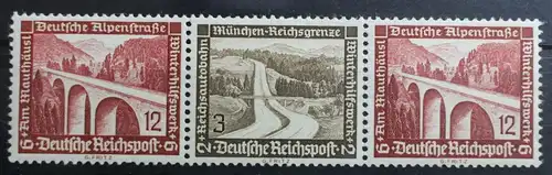 Deutsches Reich Zd W118 postfrisch Zusammendrucke #RL571