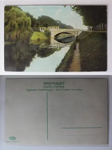 AK Den Haag s´Gravenhage Kanal met Wittebrug #PA426