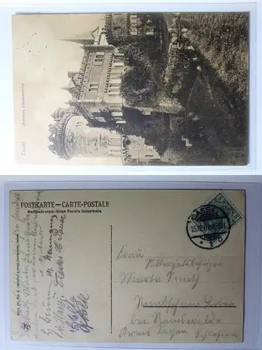 AK Kassel Löwenburg (Seitenansicht) 1907 #PA519