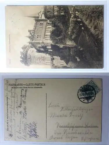 AK Kassel Löwenburg (Seitenansicht) 1907 #PA519