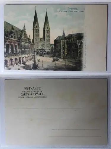 AK Bremen Rathaus-Dom-Börse #PA543