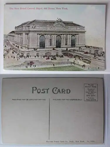 AK New York The New Grand Central Depot, 42d Street #PA452