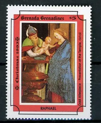 Grenada 1812 postfrisch Weihnachten #IJ265