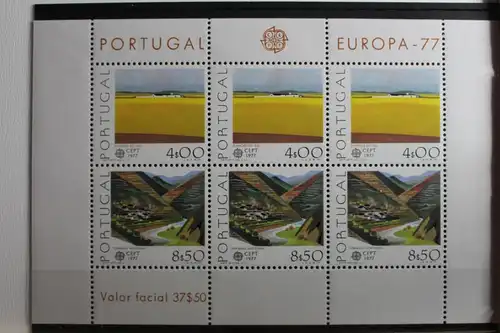 Portugal Block 20 mit 1360-1361 postfrisch Cept #RQ647