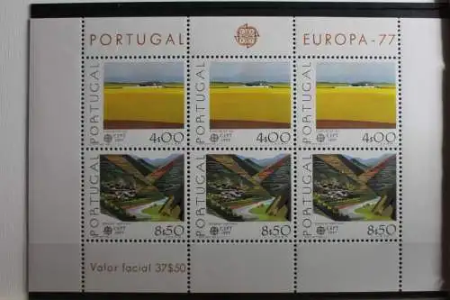 Portugal Block 20 mit 1360-1361 postfrisch Cept #RQ647