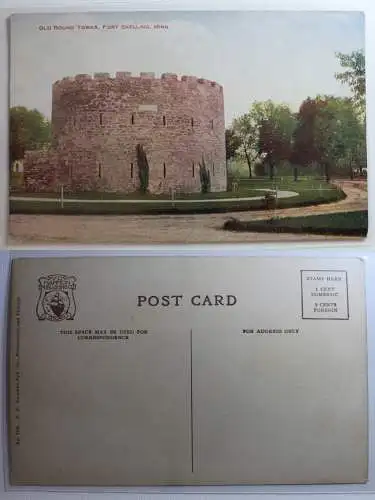 AK Fort Snelling, Old Round Tower, Minnesota #PB100