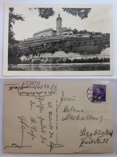 AK Mělník Schloss Mělník 1943 #PB227