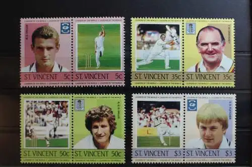 St. Vincent 778-785 postfrisch Kricket #RQ963