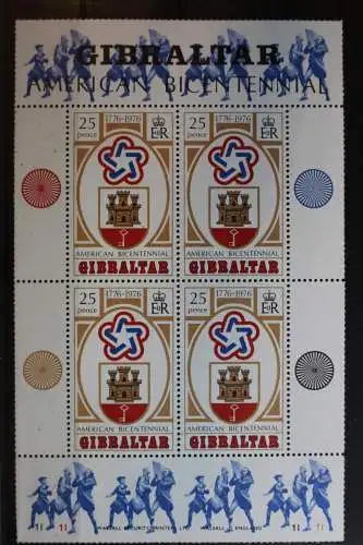 Gibraltar Block 2 mit 337 postfrisch #RR405