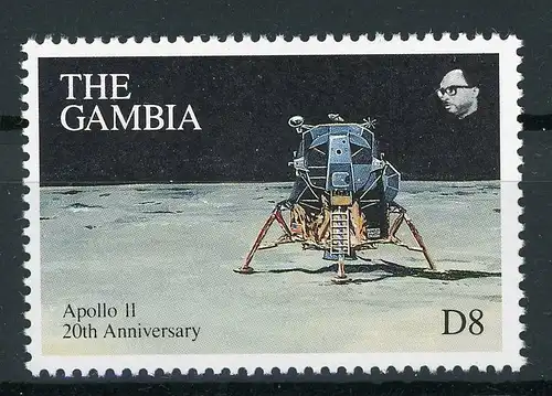 Gambia 993 postfrisch Raumfahrt #GB371