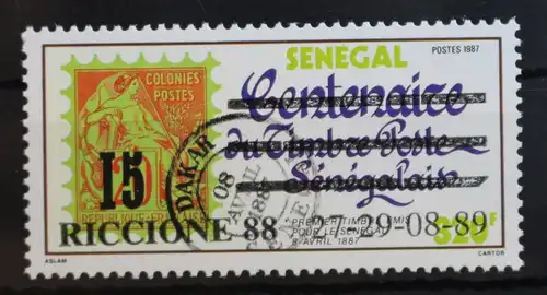 Senegal 982 postfrisch Briefmakenausstellung #RR451