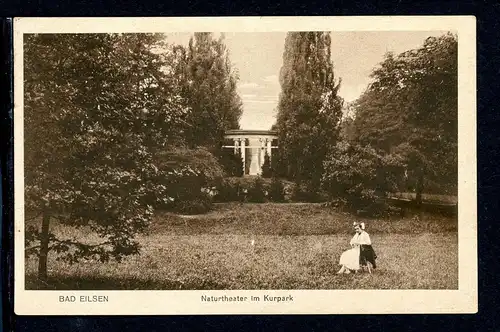 AK Bad Eilsen Landkreis Schaumburg Naturtheater im Kurpark 1920 #O5834