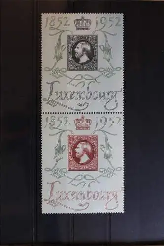 Luxemburg 488-489 postfrisch als Paar, Briefmarkenausstellung #RR491