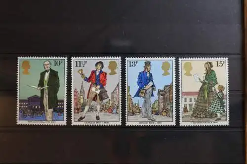 Großbritannien 804-807 postfrisch Briefmarkenausstellung #RR493