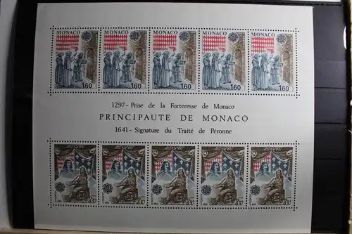 Monaco Block 19 mit 1526-1527 postfrisch #RR943