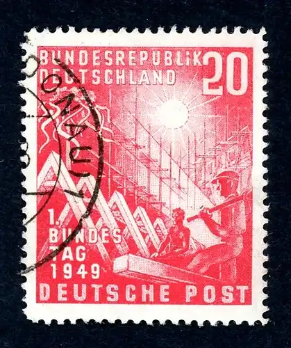 Bund 112 I gestempelt Plattenfehler I #OZ2076