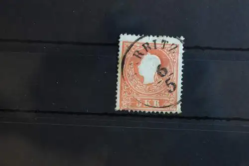 Österreich 13II gestempelt Type II mit sehr schönem Stempel #RT257