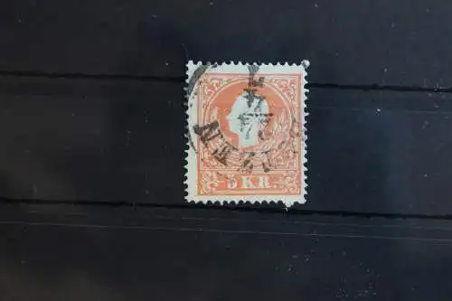 Österreich 13II gestempelt Type II mit sehr schönem Stempel #RT236