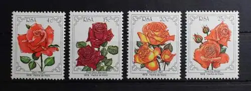 Südafrika 562-565 postfrisch Rosen #RS433