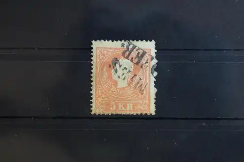 Österreich 13II gestempelt Type II mit sehr schönem Stempel #RT203