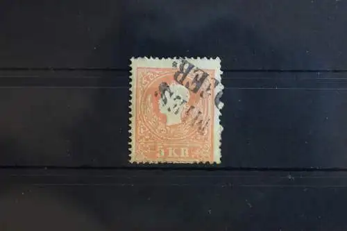 Österreich 13II gestempelt Type II mit sehr schönem Stempel #RT203