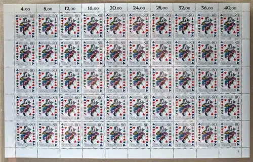 Bund 50er Bogen 1293 postfrisch Formnummer 2 #BW6091