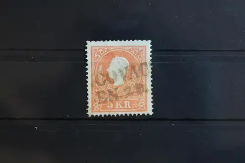 Österreich 13II gestempelt Type II mit sehr schönem Stempel #RT200