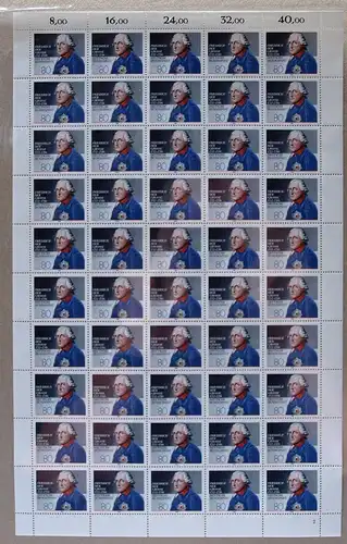 Bund 50er Bogen 1292 postfrisch Formnummer 2 #BW6090