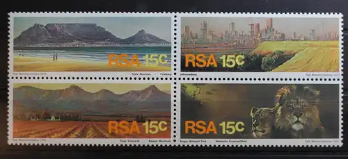 Südafrika 484-487 postfrisch als Viererblock #RS402