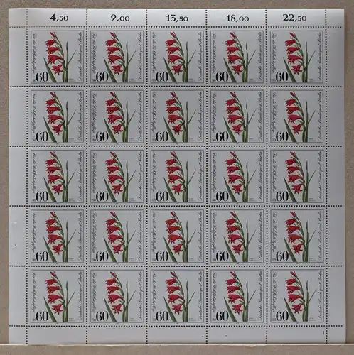 Berlin 25er Bogen 652 postfrisch Formnummer 1 #BW6192