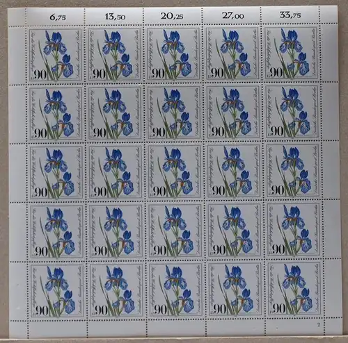 Berlin 25er Bogen 653 postfrisch Formnummer 2 #BW6193