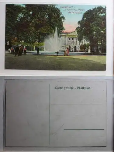 AK Brüssel Le Parc et le Palais de la Nation #PB972