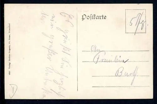 AK Düsseldorf Ratinger Tor mit Strassenbahn um 1920 #IN764