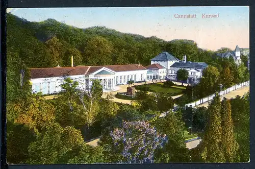 AK Cannstatt, Stuttgart Kursaal 1915 #IN732