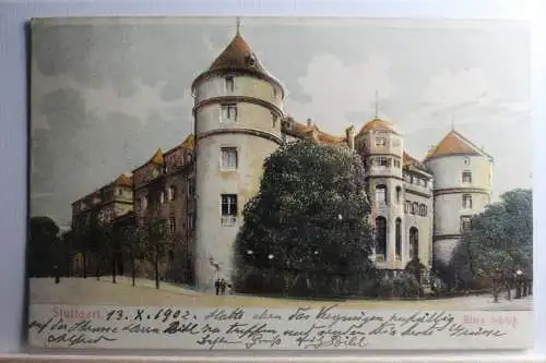 AK Stuttgart Altes Schloss 1902 #PD131