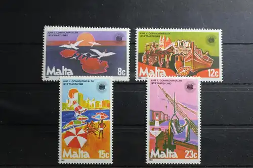 Malta 676-679 postfrisch Commonwealth Tag #RU924