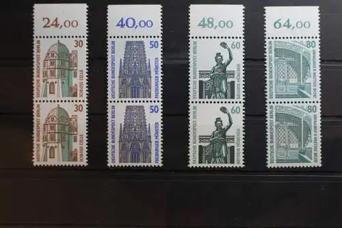 Berlin 793-796 postfrisch mit Oberrand Bundesrepublik Deutschland #RU197