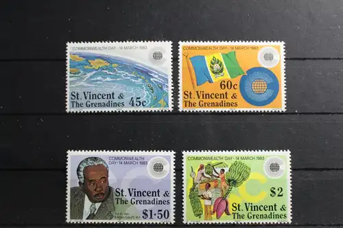 St. Vincent 651-654 postfrisch Commonwealth Tag #RU930